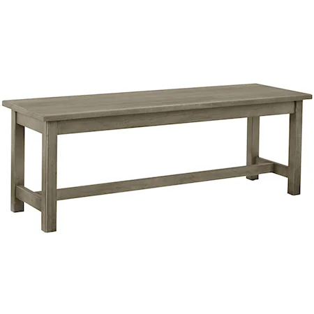 Solid Wood 52" Dining Bench